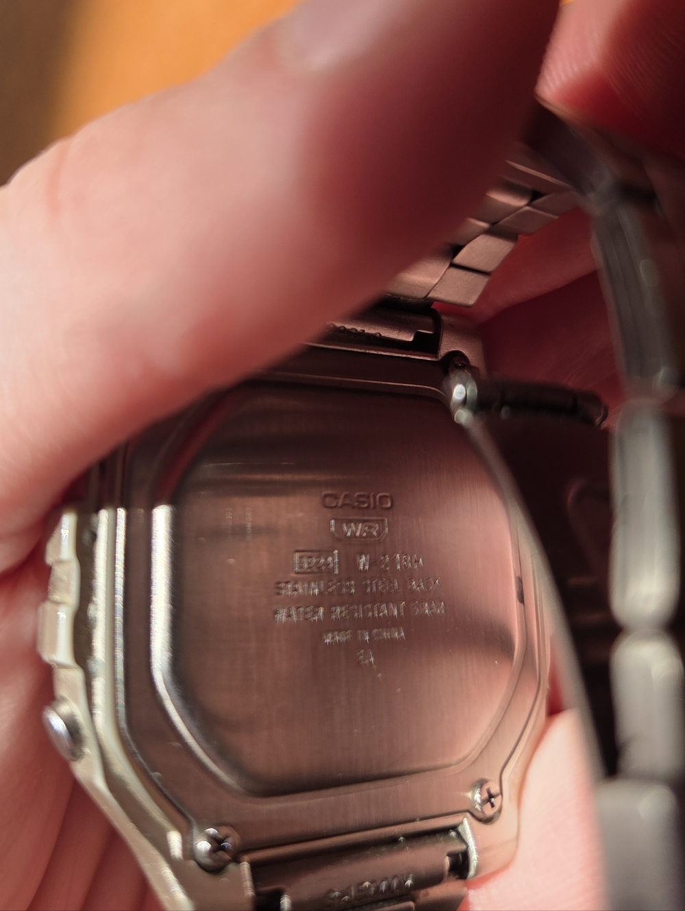 Casio Illuminator Silver Digital Watch - Stainless Steel - Picture 5 of 5